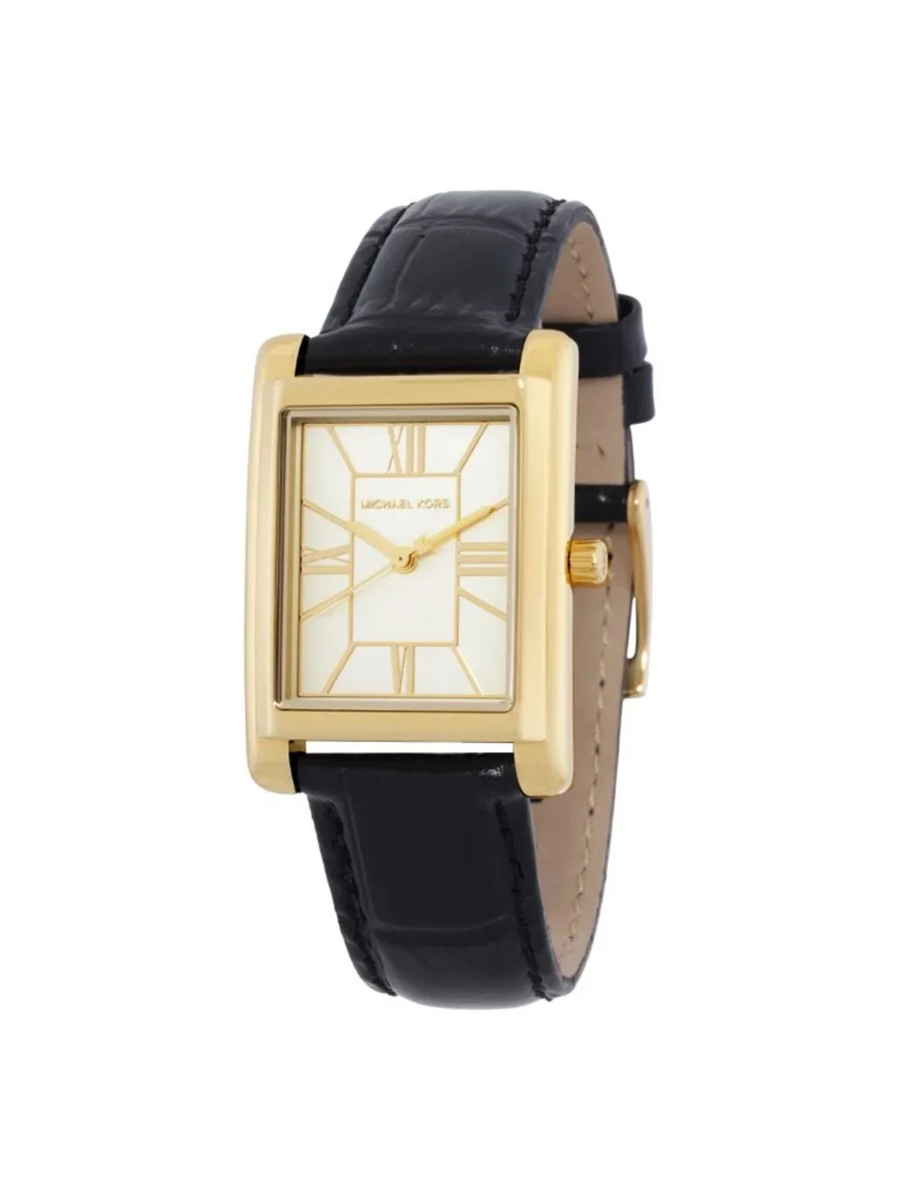 NWT Michael Kors Essex Quartz Gold Dial Ladies Watch